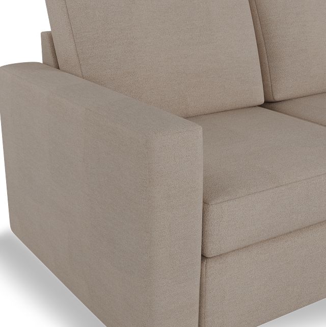 Citymod Beige Fabric 3-piece Modular Sofa