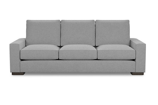 Edgewater Haven Light Gray 96" Sofa W/ 3 Cushions