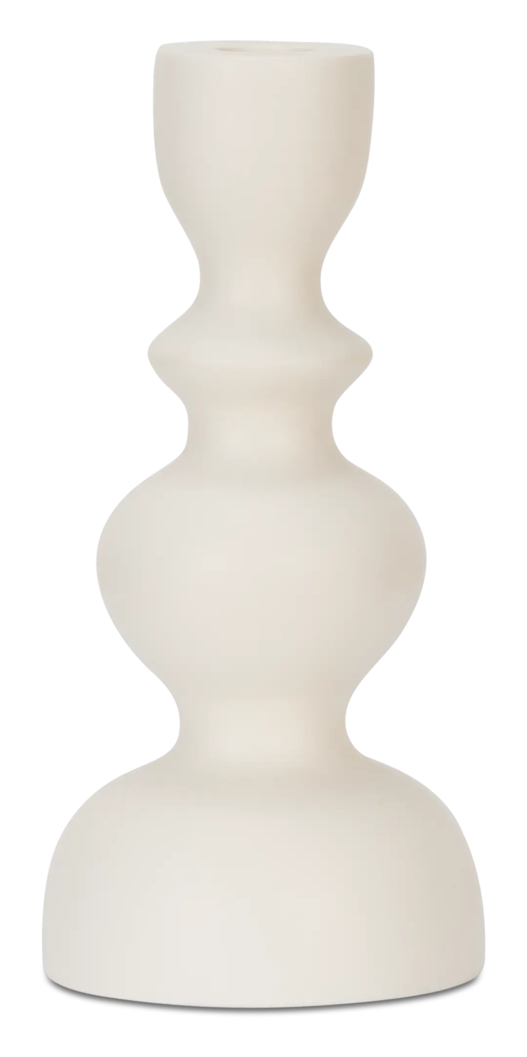 Ula White Candle Holder Ula White Candle Holder