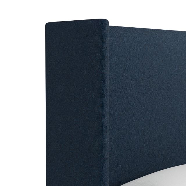 Captiva Elite Navy 60" Upholstered Shelter Bed