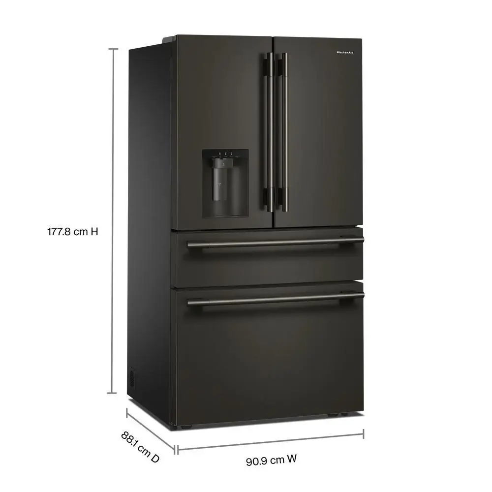Kitchenaid 436 Series Black French Door Refrigerator Kitchenaid 436 Series Black French Door Refrigerator