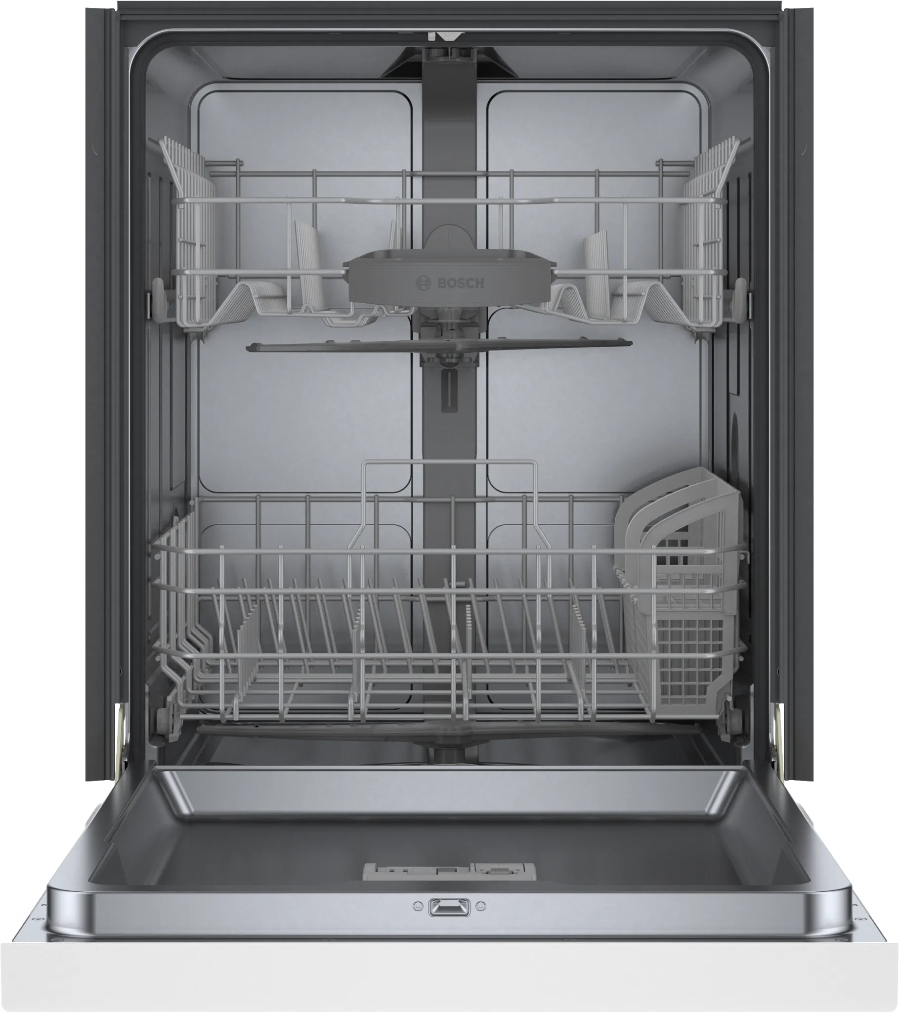 Bosch 100 Series White 24" Built In Dishwasher