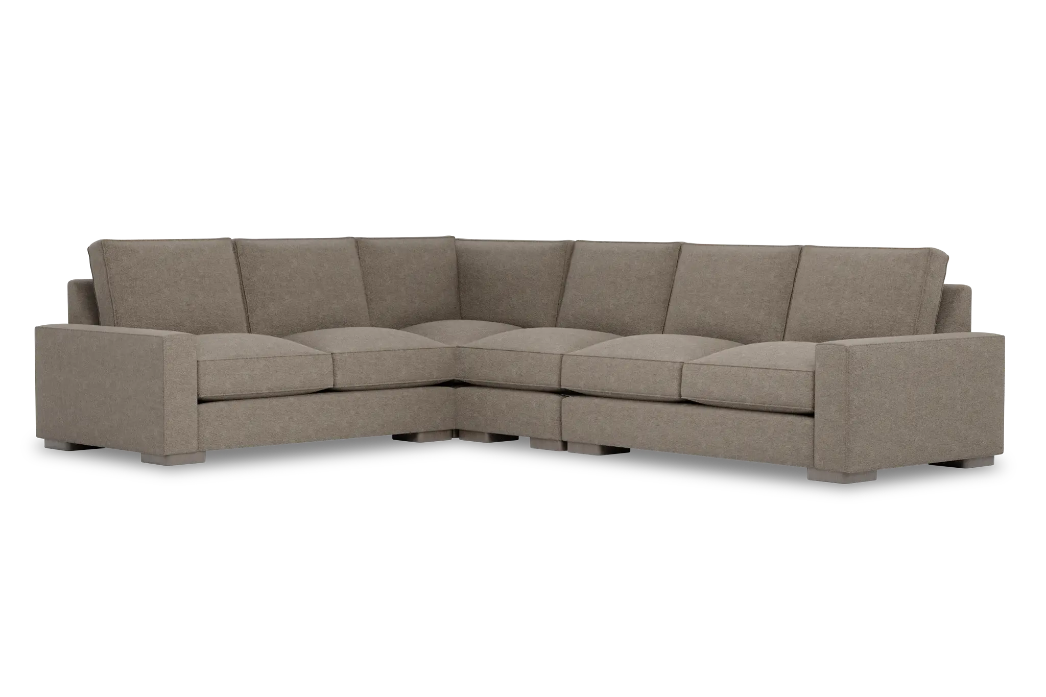 Edgewater Elite Brown Medium Two-arm Sectional Edgewater Elite Brown Medium Two-arm Sectional