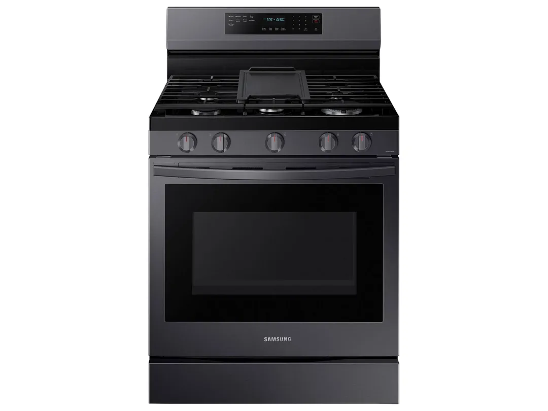 Samsung 6711 Series Black Gas Range