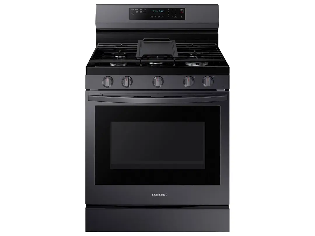 Samsung 6711 Series Black Gas Range Samsung 6711 Series Black Gas Range