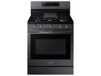 Samsung 6711 Series Black Gas Range