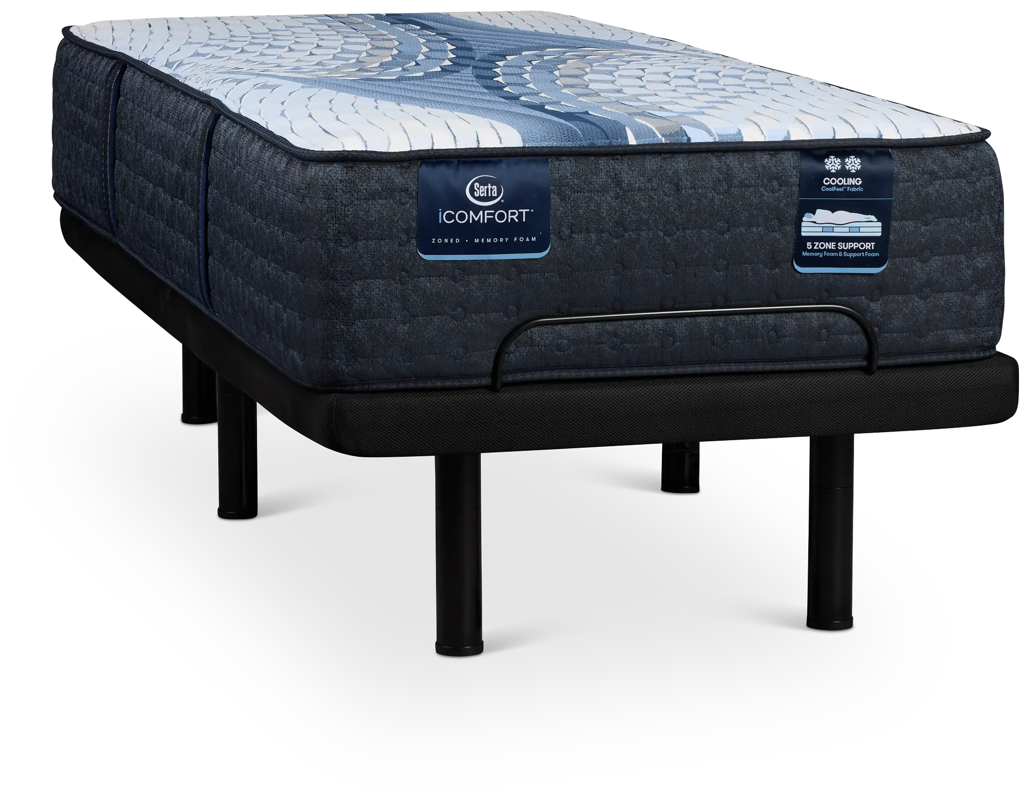 Serta Icomfort Iona Medium Elite Adjustable Mattress Set Serta Icomfort Iona Medium Elite Adjustable Mattress Set