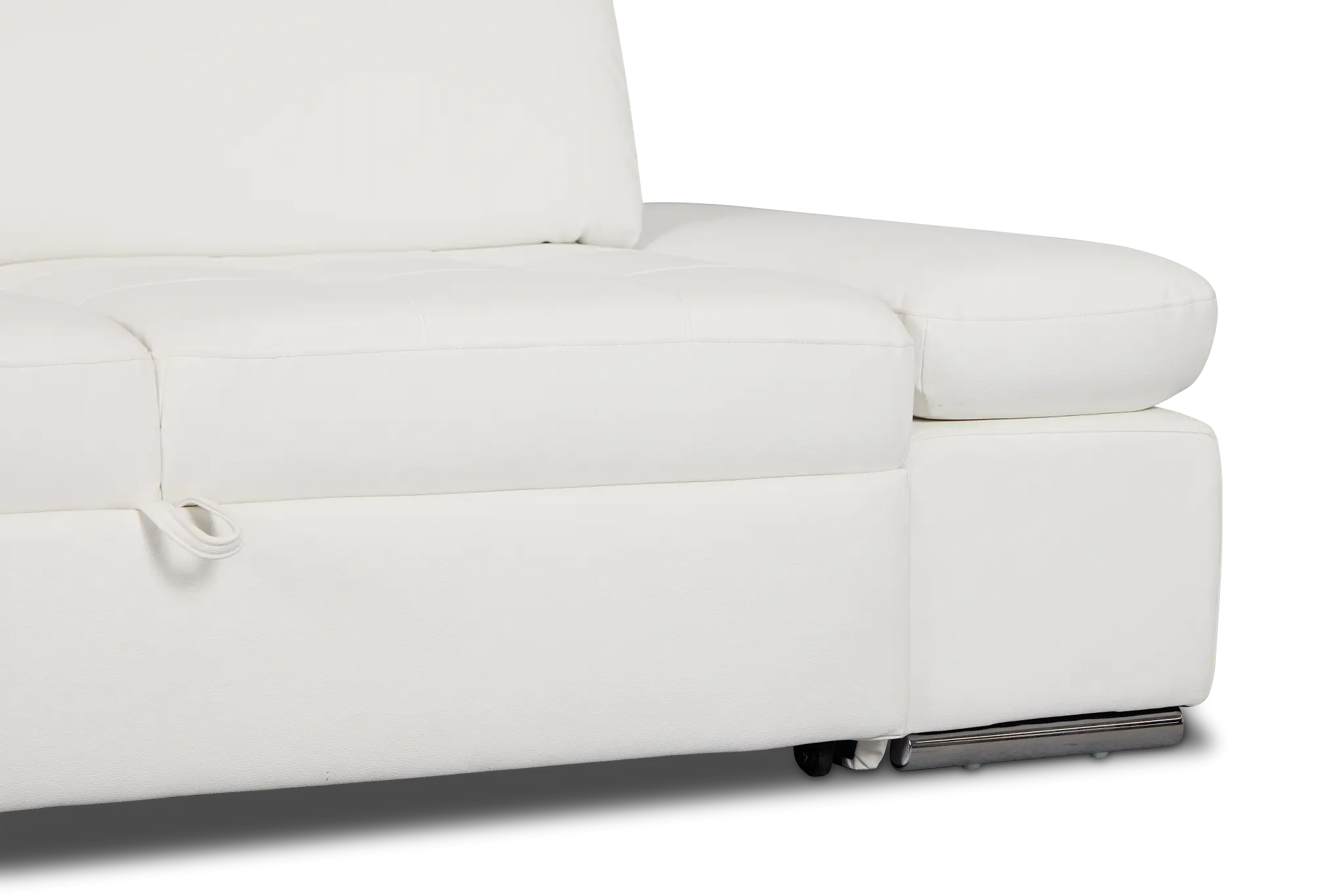 Eden White Micro Popup Sofa Sleeper Eden White Micro Popup Sofa Sleeper