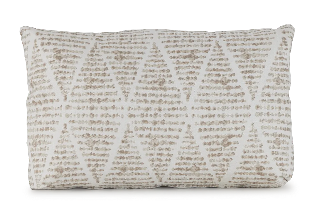 Foster Light Gray Lumbar Indoor/outdoor Accent Pillow