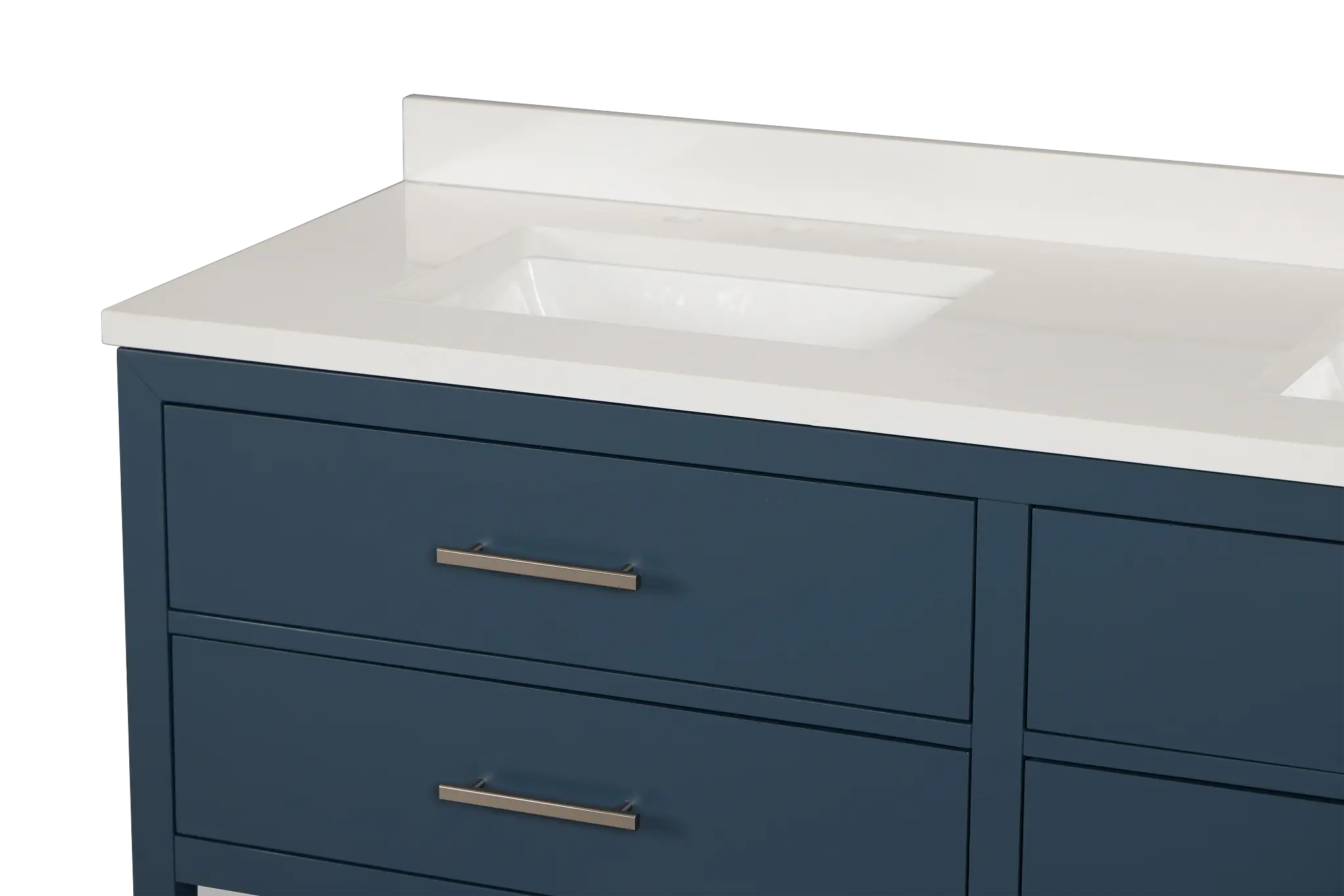 Alden Blue 60" Double Bathroom Vanity Alden Blue 60" Double Bathroom Vanity