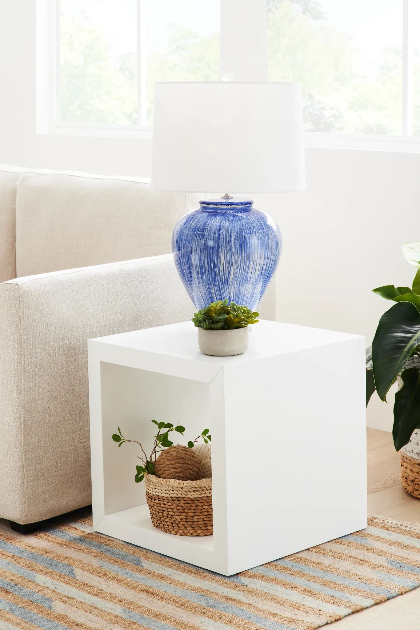 Willow Light Beige Fabric Medium Two-arm Sectional