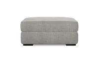 Edgewater Elevation Khaki Ottoman