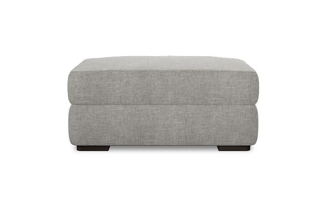 Edgewater Elevation Khaki Ottoman