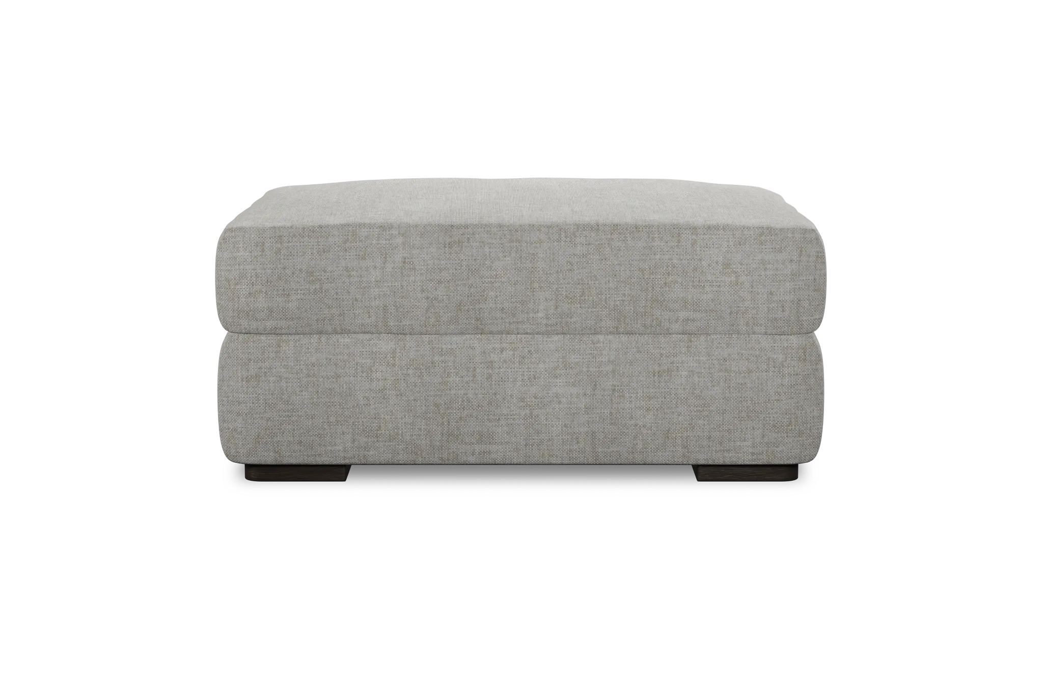 Edgewater Elevation Khaki Ottoman