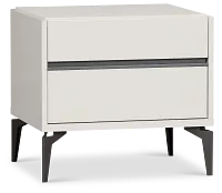 Oslo White Nightstand