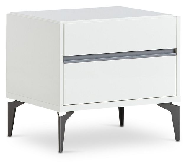 Oslo White Nightstand