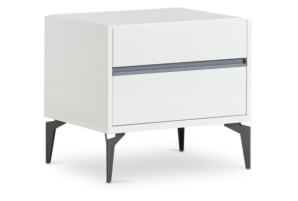 Oslo White Nightstand