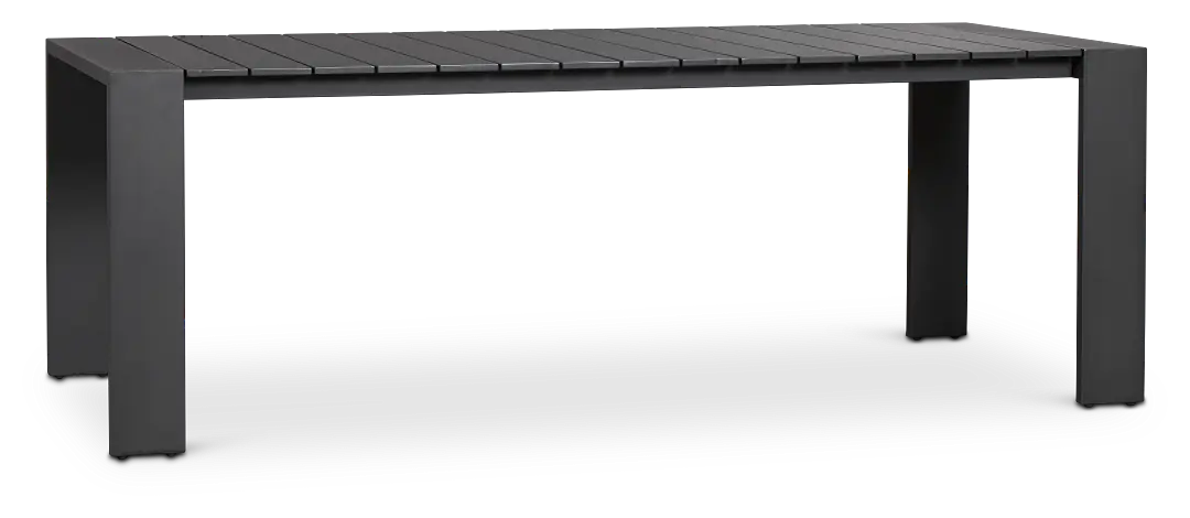 Sunrise Dark Gray 86" Rectangular Table Sunrise Dark Gray 86" Rectangular Table