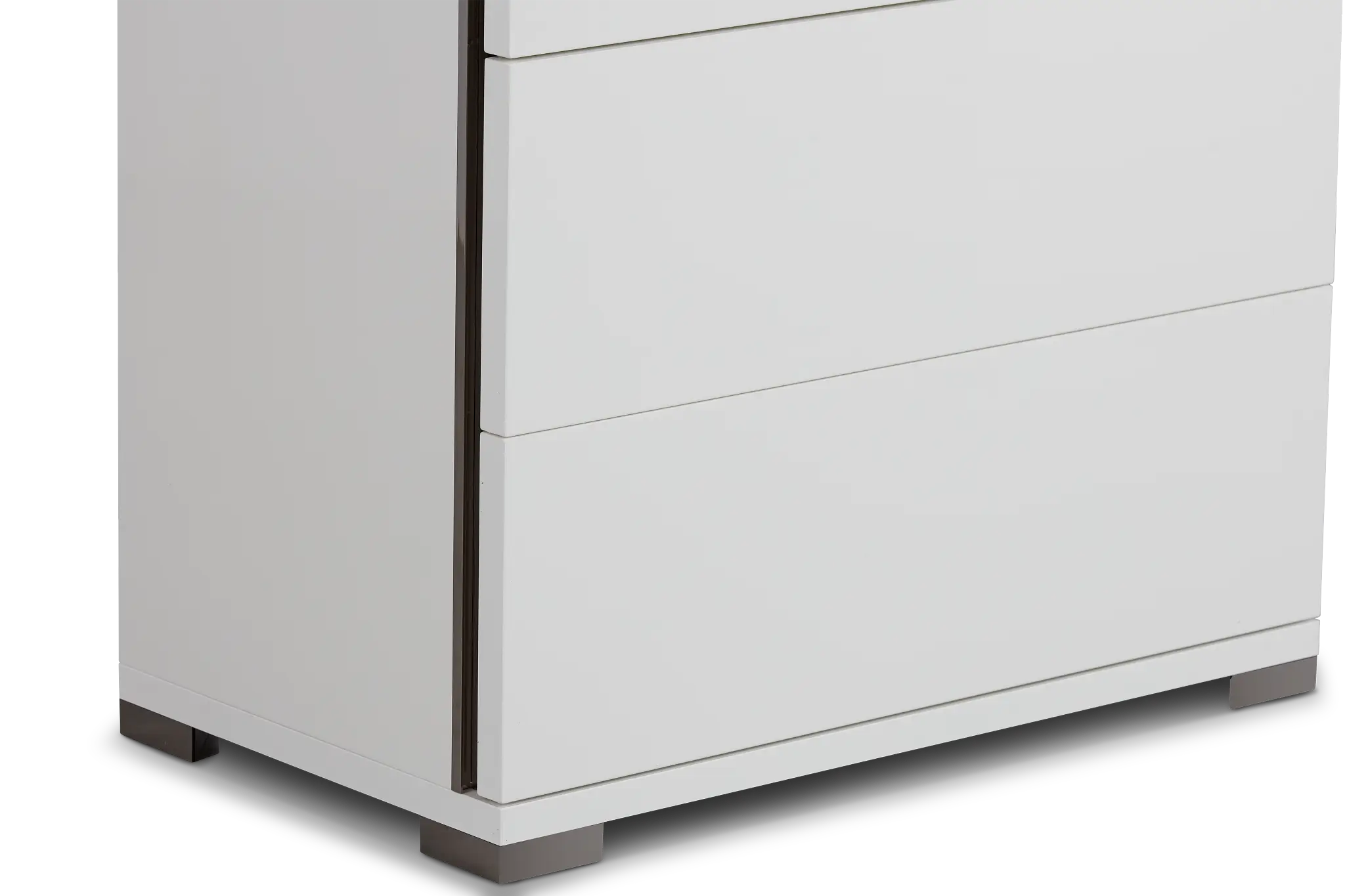Santino White Drawer Chest Santino White Drawer Chest