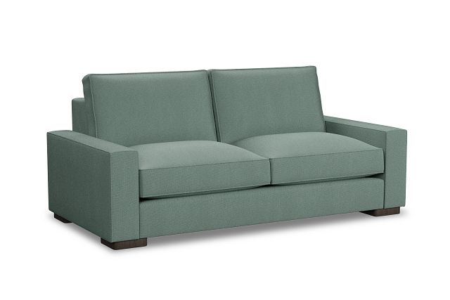 Edgewater Delray Light Green 84" Sofa W/ 2 Cushions (0)