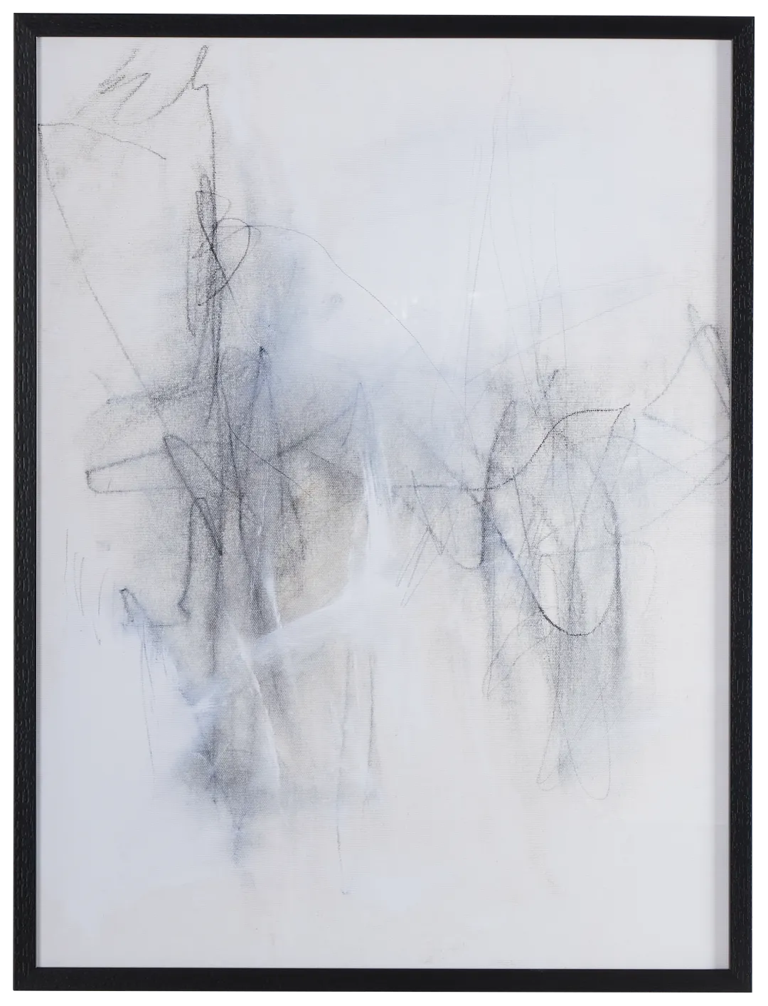 Audrina Light Gray Framed Wall Art