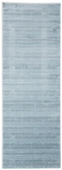 Palmer Light Blue 2x7 Runner