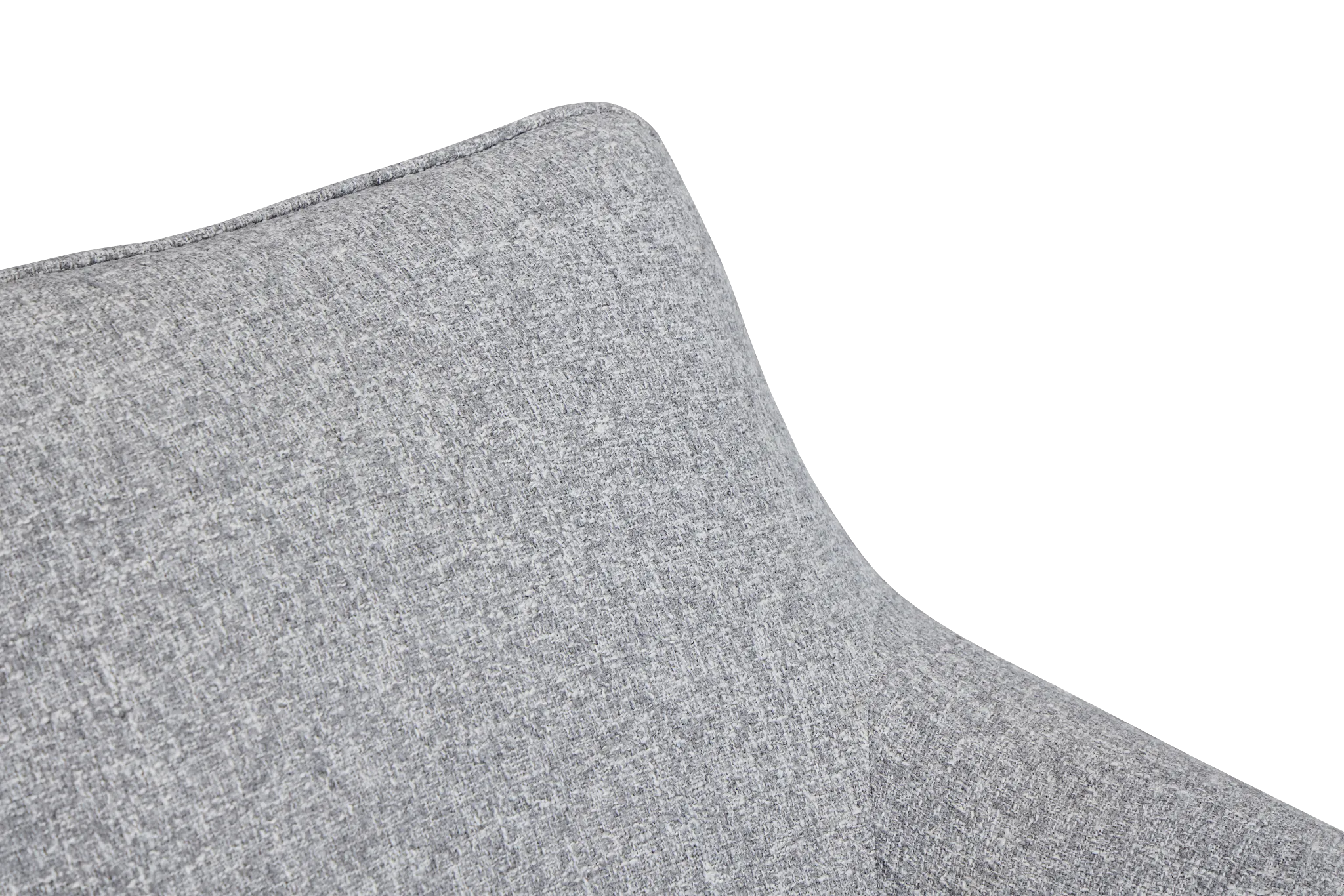 Nathan Dark Gray Fabric Accent Chair