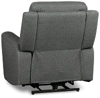 Gavin Dark Gray Fabric Power Lift Recliner