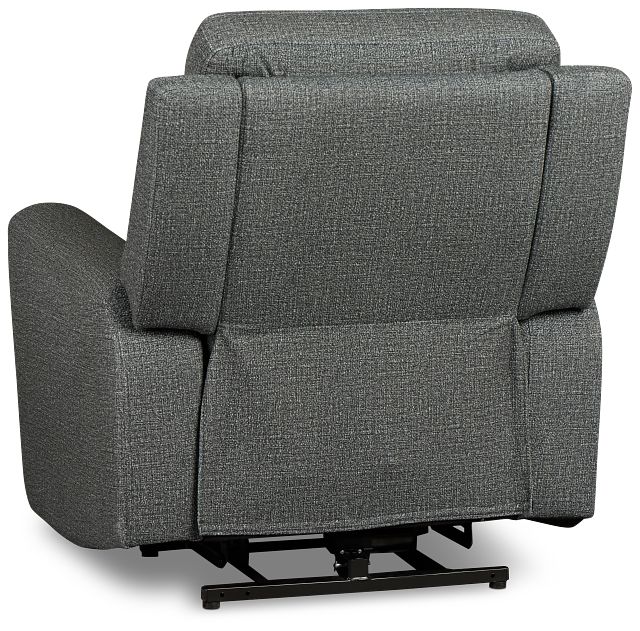 Gavin Dark Gray Fabric Power Lift Recliner