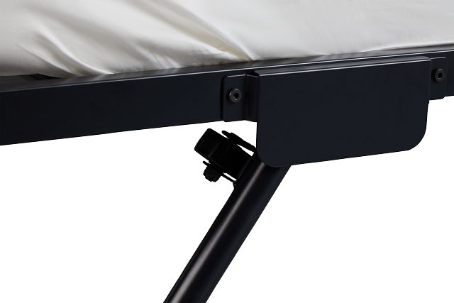 Rory Black Metal Trundle Daybed