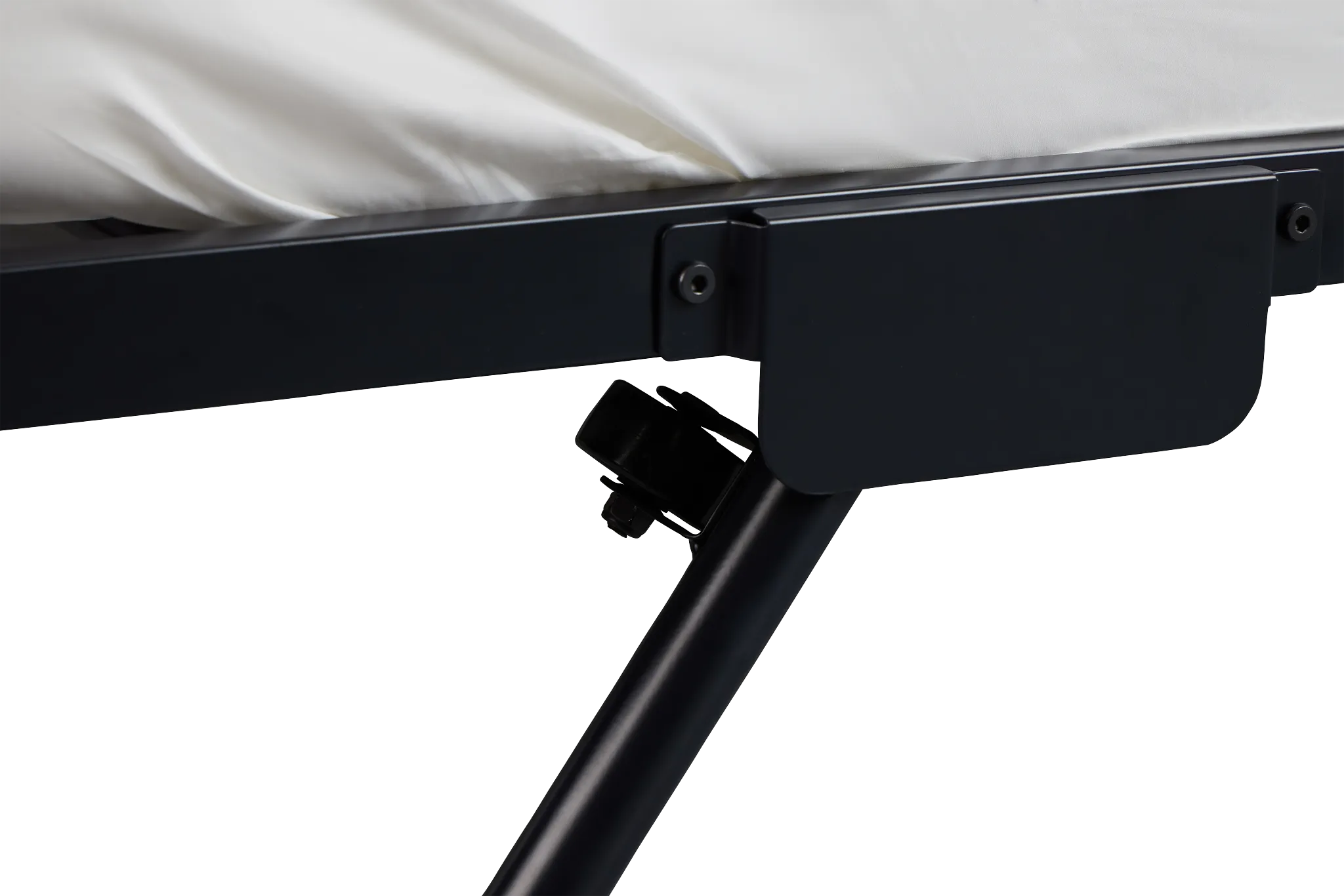 Rory Black Metal Trundle Daybed