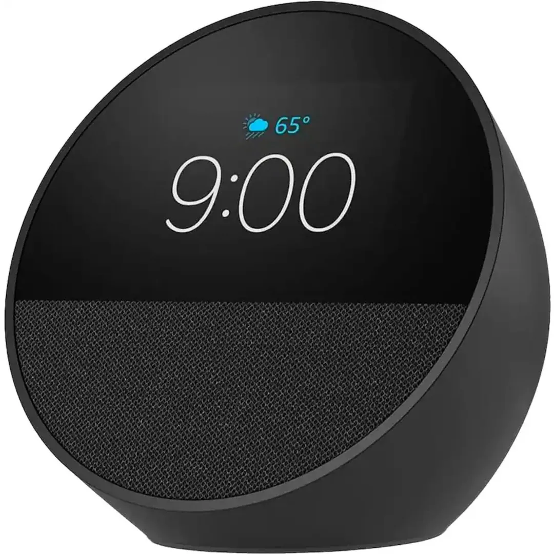 Amazon Echo Spot Black Smart Alarm Clock