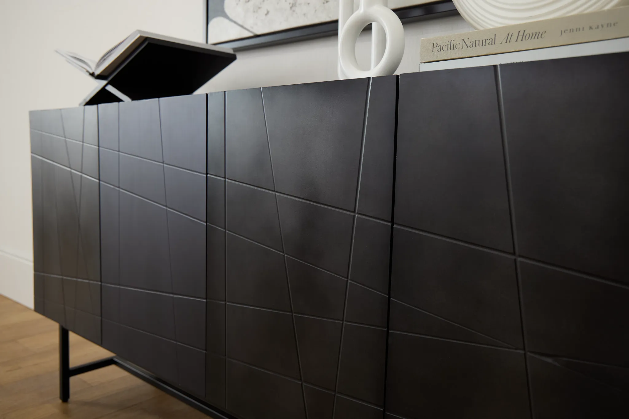 Wynter Dark Tone Four-door Cabinet