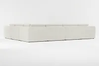 Destin Elite Ivory Fabric 8-piece Modular Sectional