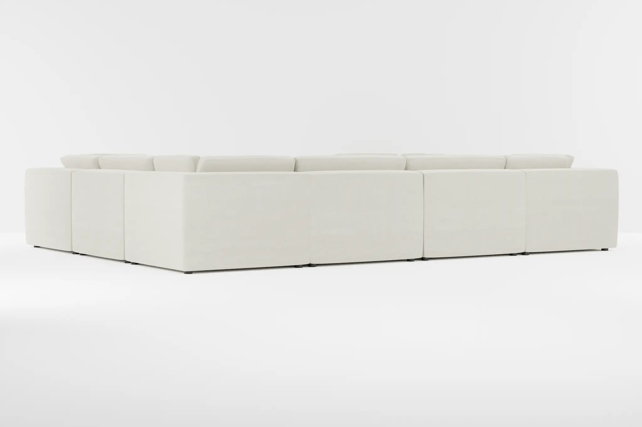 Destin Elite Ivory Fabric 8-piece Modular Sectional Destin Elite Ivory Fabric 8-piece Modular Sectional