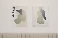 Justine Green Framed Wall Art