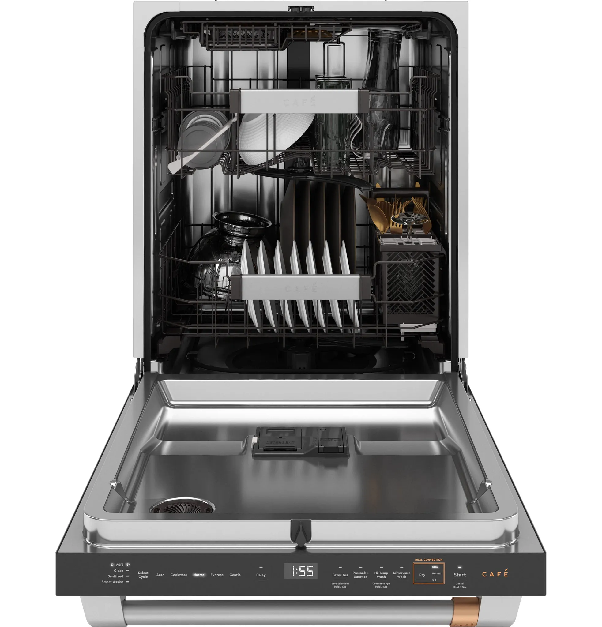 Cafe 888 Series Black Built In Dishwasher