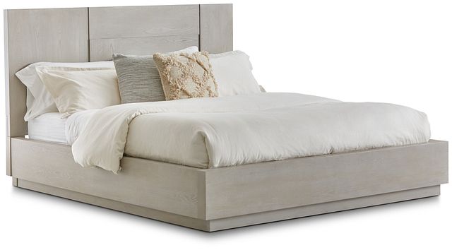 Destination Light Tone Platform Bed