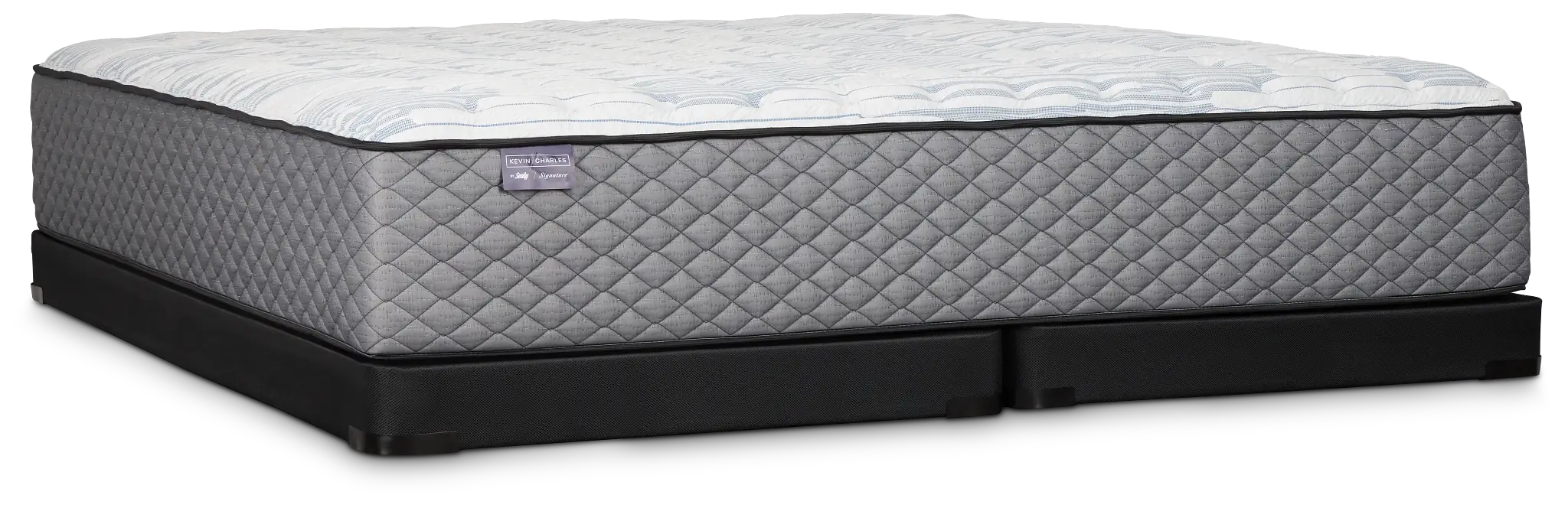 Kevin Charles By Sealy Signature Extra Firm Low-profile Mattress Set Kevin Charles By Sealy Signature Extra Firm Low-profile Mattress Set