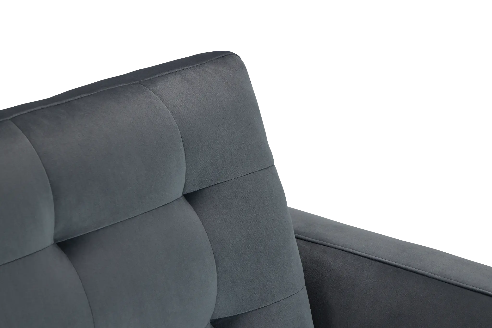Mila Gray Velvet Chair Mila Gray Velvet Chair
