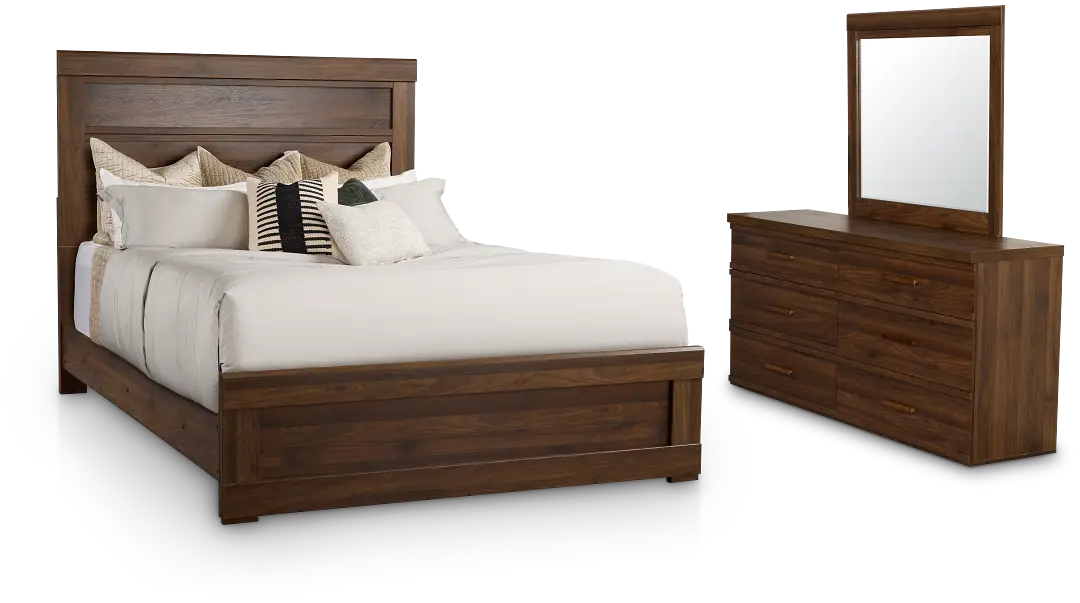 Atlantic Mid Tone Panel Bedroom Atlantic Mid Tone Panel Bedroom