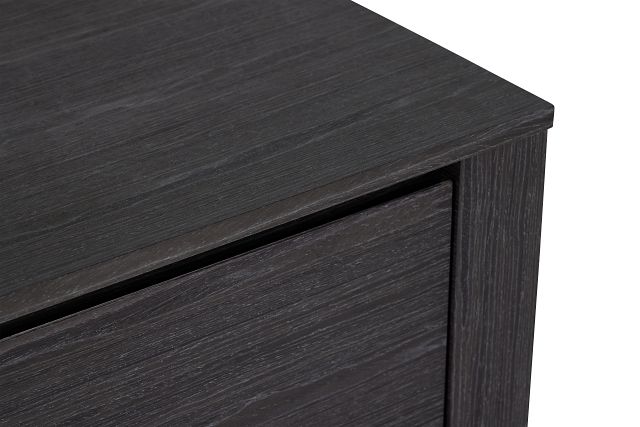 Vancouver Dark Gray Square End Table