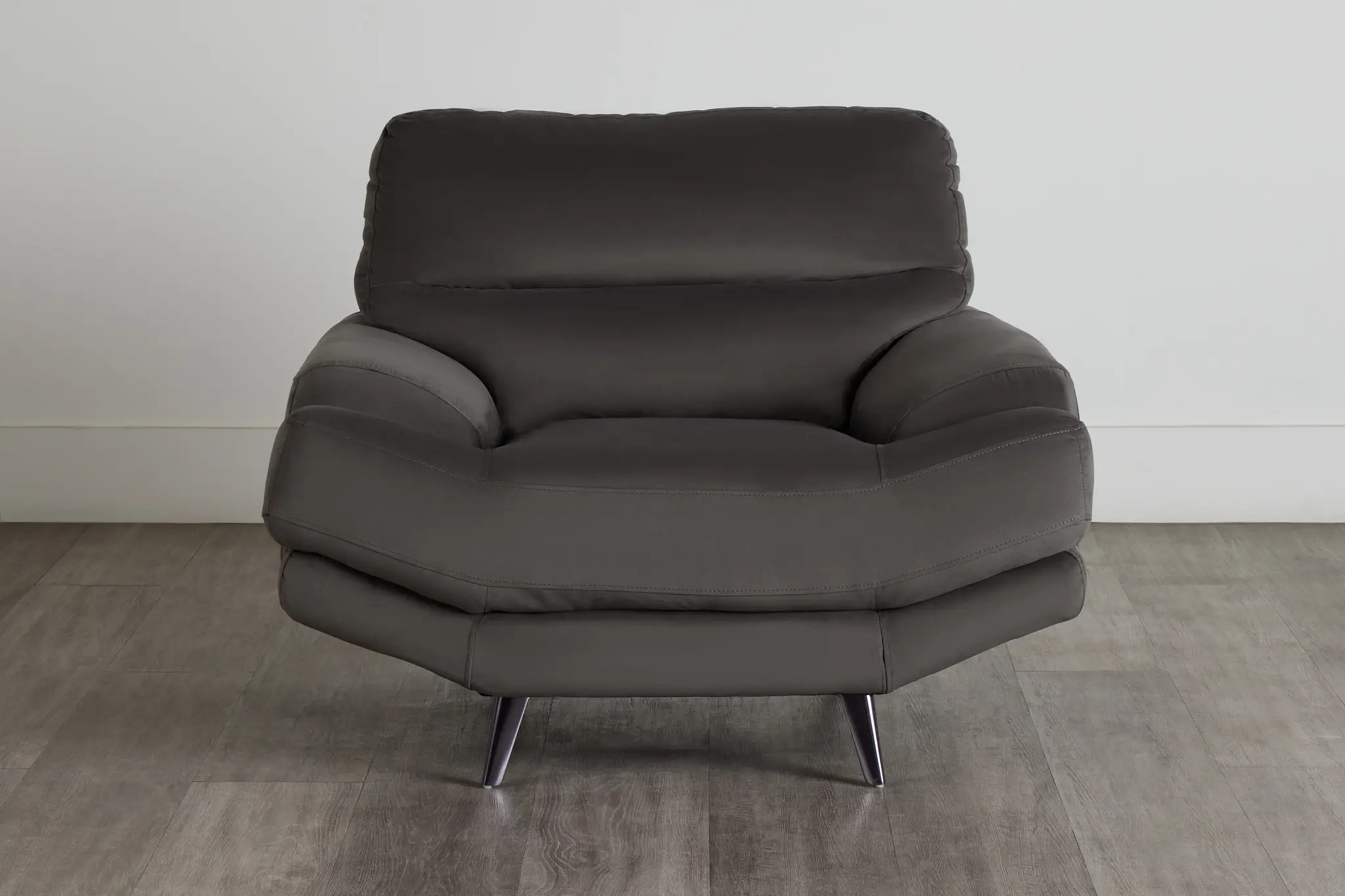 Milana Gray Velvet Chair Milana Gray Velvet Chair