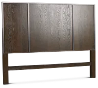 Tribeca Dark Tone Panel Headboard