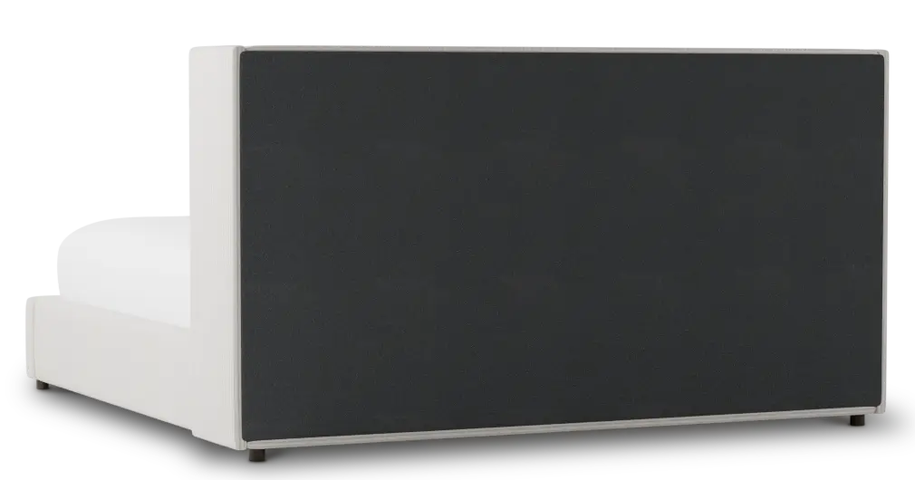 Captiva Lucy Light Beige 48" Upholstered Shelter Bed Captiva Lucy Light Beige 48" Upholstered Shelter Bed