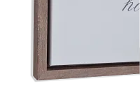 Abode White Framed Wall Art