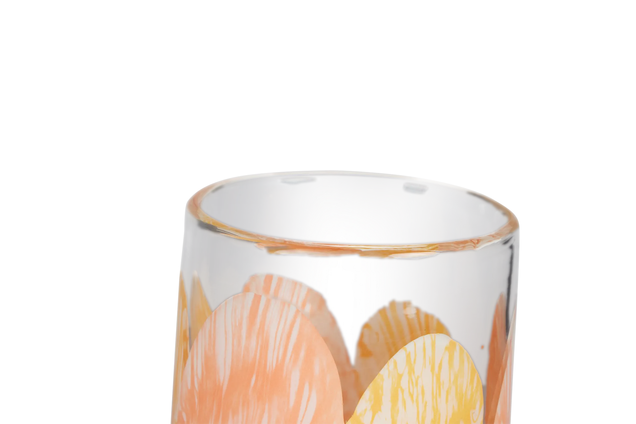 Claras Orange Large Vase