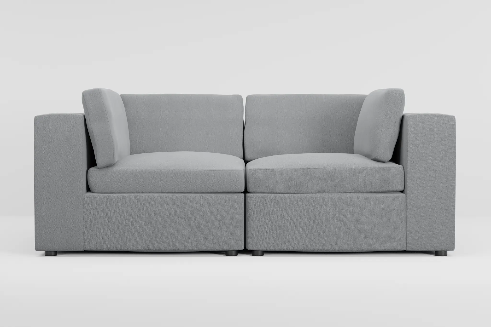 Destin Revenue Beige Fabric 2-piece Modular Sofa Destin Revenue Beige Fabric 2-piece Modular Sofa