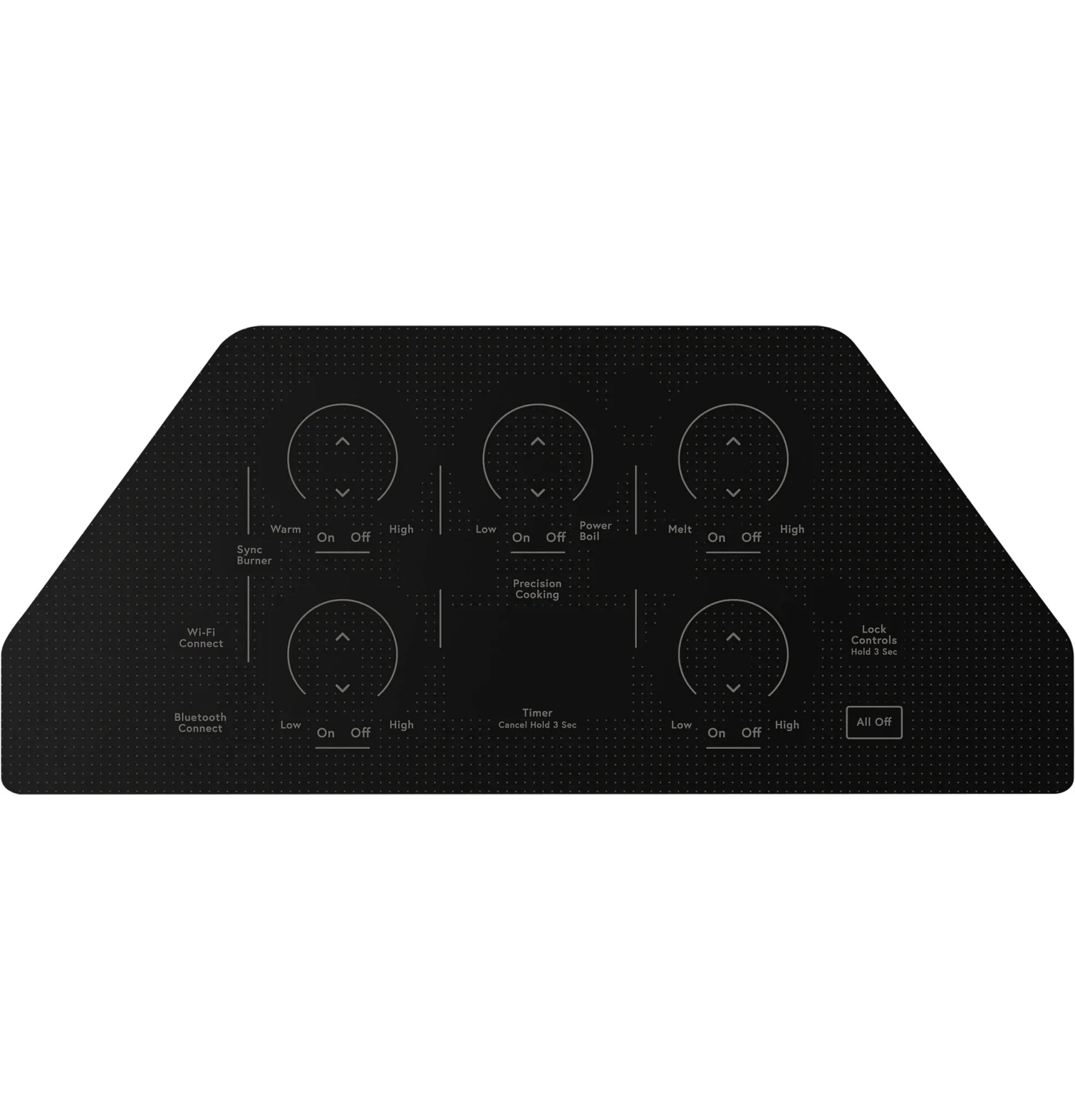 Cafe 90301 Series Black 30" Electric Cook Top