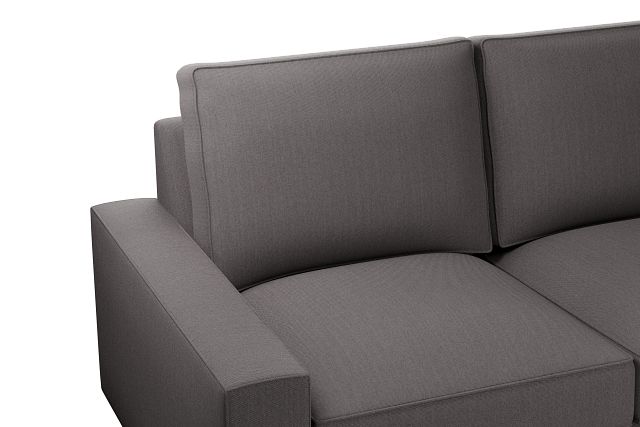 Edgewater Peyton Gray Small Two-arm Sectional